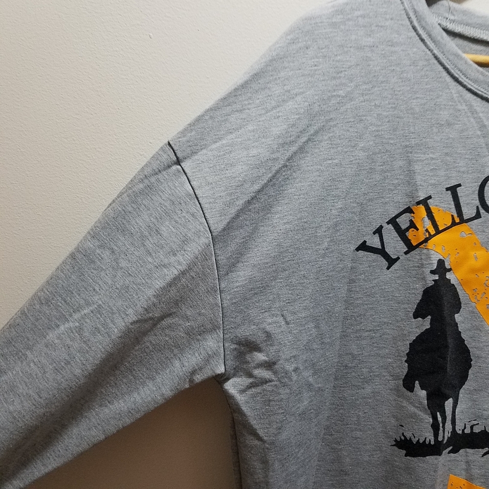 Yellowstone Y Brand Sweatshirt Gray Women's 2XL Dutton Ranch Paramount - Picture 5 of 7